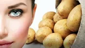 اکسیر جوانی و زیبایی آب سیب زمینی برای پوست