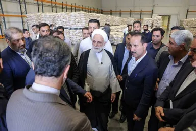 عکس: بازدید سرزده اژه‌ای از یک بندر خشک استراتژیک