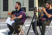 موتورسوارانی که در جستجوی بالگرد شهیدرئیسی بودند/پیکر رئیس‌جمهور توسط مردم پیدا شد