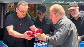 حضور مالک تراکتور در مراسم وداع با رهبر شهید