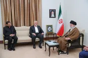 دیدار هنیه، رئیس دفتر سیاسی حماس با رهبر انقلاب