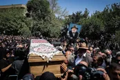 عکس: مراسم تشییع پیکر زنده یاد «اکبر عبدی»