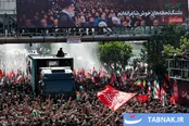 عکس: مراسم تشییع پیکر مطهر آقای شهید ایران
