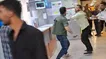لحظه دستگیری قاتل فراری در بیمارستان