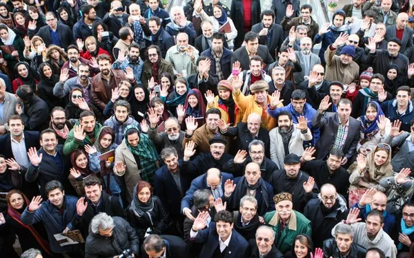 در حاشیه افتتاح موزه گرافیک ایران./Isca
