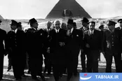 عکس: پنجره‌ای به گذشته؛ سفر دکتر مصدق به مصر