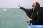 عکس: گلباران محل شهادت ۲۹۰ مسافر ایرباس