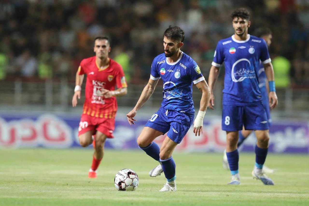 فولاد خوزستان صفر - استقلال صفر؛ توقف آبی‌ها پیش از دربی مقابل شعبه دوم پرسپولیس