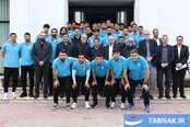 عکس: بازدید رئیس جمهور از اردوی تیم ملی فوتبال