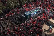 بیش از ۱۰ میلیون نفر در تشییع رهبر شهید در عراق