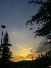 غروب بوستان نهج البلاغه تهران