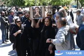 عکس: وداع اهالی هنر با پیکر بهناز نازی در تالار وحدت