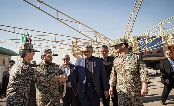 بازدید اعضای کمیسیون امنیت ملی مجلس از دانشگاه پدافند هوایی./TASNIM
