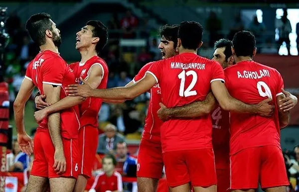 تیم ملی والیبال ایران در دومین دیدارش در مرحله دوم رقابت&zwnj;های قهرمانی جهان برابر آرژانتین به پیروزی رسید./V.F.I

