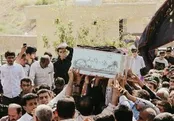 پیکر جانباز ۷۰ درصد آملی تشییع شد