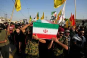 عکس: تشییع باشکوه شهدای ایرانی و حشدالشعبی در عراق