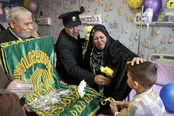 حضور خادمان رضوی در بیمارستان کودکان