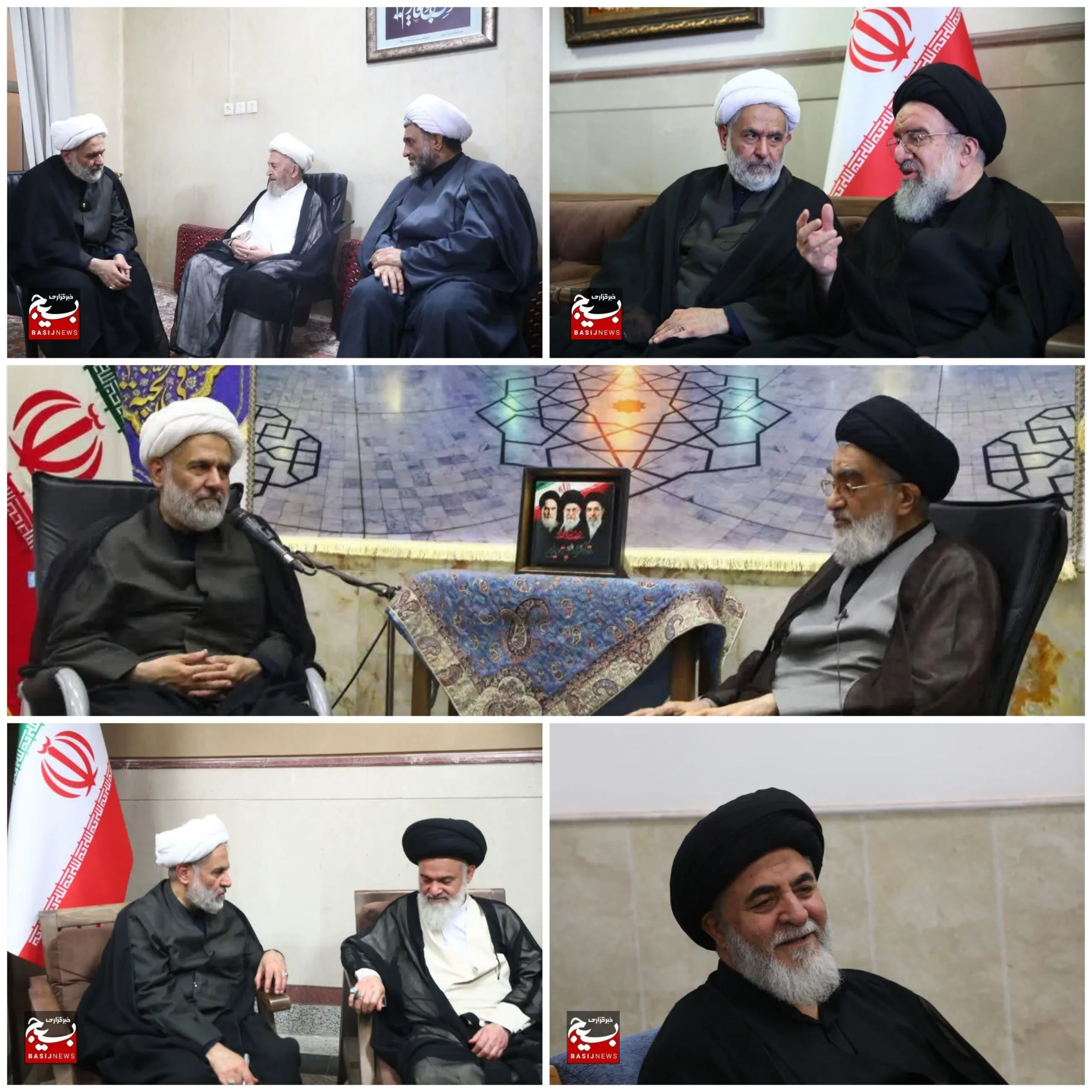 بیانات علما و مراجع تقلید در دیدار حسین طائب