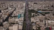 چهار ویدیوی باشکوه از عظمت جمعیت تشییع پیکر قائد شهید