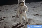 تصاویری از نخستین قدم بر ماه