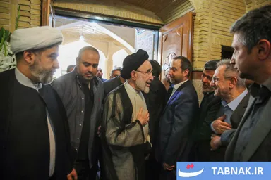 عکس: مراسم ترحیم خواهر سید محمد خاتمی