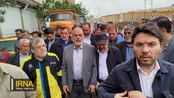 بازدید وزیر کشور از منطقه سیل‌زده سیدیِ مشهد