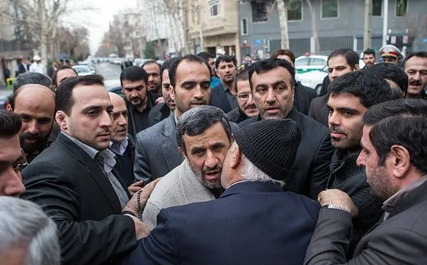 مجلس ترحیم والده محمود احمدی&zwnj; نژاد.TASNIM
