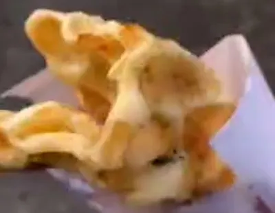 شیوه جالب پخت نان سنگک در چین
