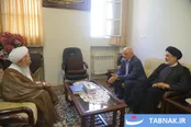 عکس: دیدار رئیس دفتر رئیس‌جمهور با آیت‌الله جوادی آملی و نایب‌رئیس مجلس خبرگان