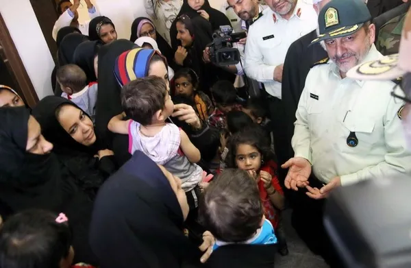 حاشیه حضور فرمانده ناجا در جنوب سیستان و بلوچستان./IRNA
