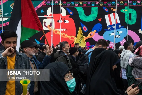 مراسم راهپیمایی روز قدس در تهران
