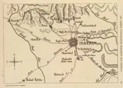 ‌نقشه شهر تهران و اطراف، سال ۱۲۷۷ خورشیدی