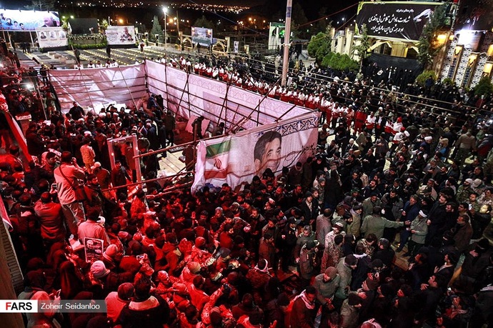تصاویر خاکسپاری سردار سلیمانی