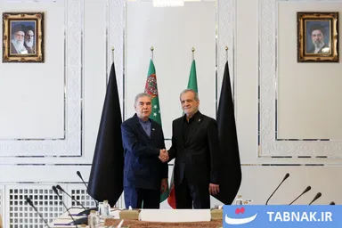عکس: دیدار هیئت‌های خارجی حاضر در آیین تشییع رهبر شهید انقلاب با رئیس جمهور
