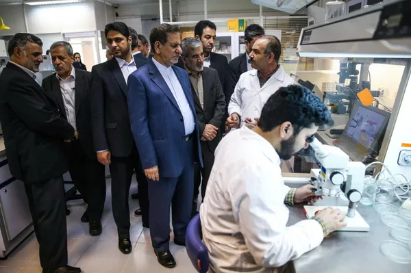 بازدید جهانگیری از پژوهشکده بیوتکنولوژی کشاورزی/ISNA 
