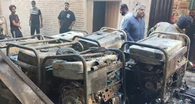آتش‌سوزی در خیابان سعدی جنوبی