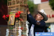عکس: نذر پرندگان، امید زائران