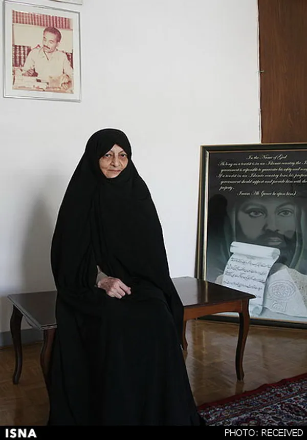عاتقه صدیقی همسر شهید رجایی