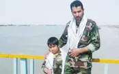 عشق بازی ابراهیم در وادی شهادت زبانزد بود