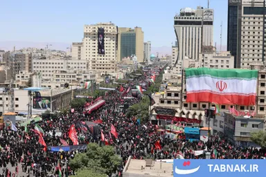 عکس: تشییع پیکر رهبر شهید انقلاب در مشهد