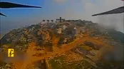 لحظه انهدام لانچر گنبد آهنین توسط حزب‌الله
