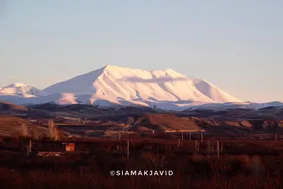 سهند برفی و زیبا