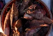 پخت کباب ران گاو تنوری به روش ازبکستانی