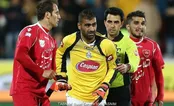 مشت محکم مازیار زارع بر پیکر پرسپولیس