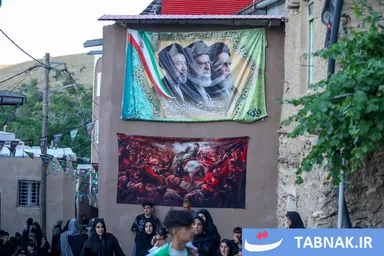 عکس: برگزاری کهن‌ترین آیین تعزیه‌خوانی کشور در وفس