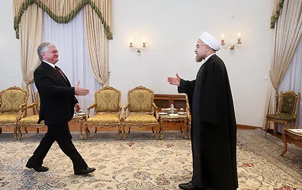 وزیر خارجه ارمنستان بعد ظهر روز دوشنبه با حسن روحانی رئیس جمهور دیدار و گفتگو کرد/MEHR
