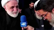 مصاحبه ناتمام قاضی القضات در اقامه نماز بر پیکر رهبر شهید