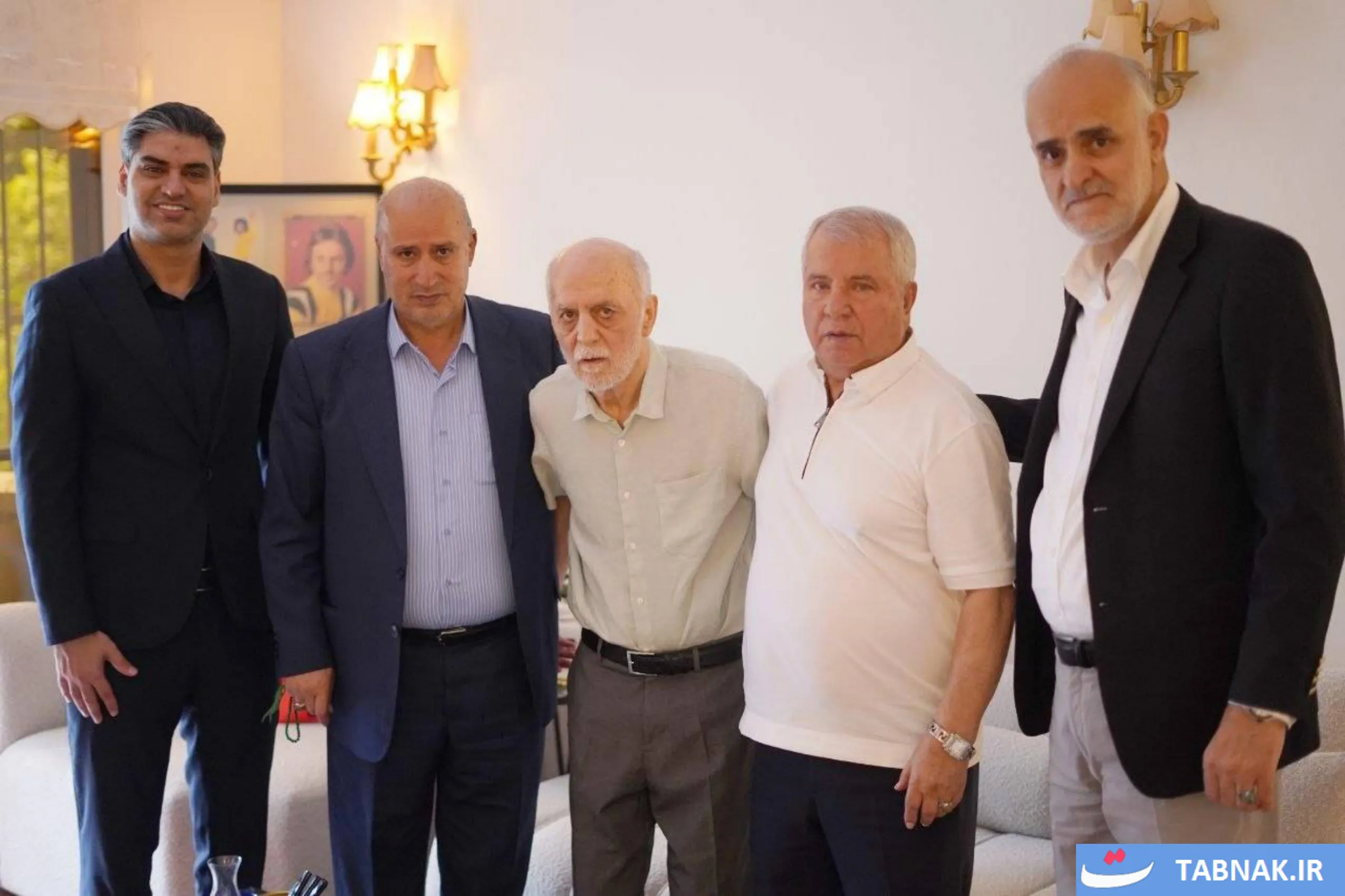 عکس: عیادت رییس و نایب رییس فدراسیون از محمود خوردبین