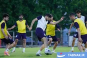 عکس: تمرین تیم ملی فوتبال ایران