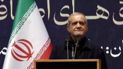 پزشکیان خطاب به بازیکنان تیم ملی فوتبال: دمتان‌گرم